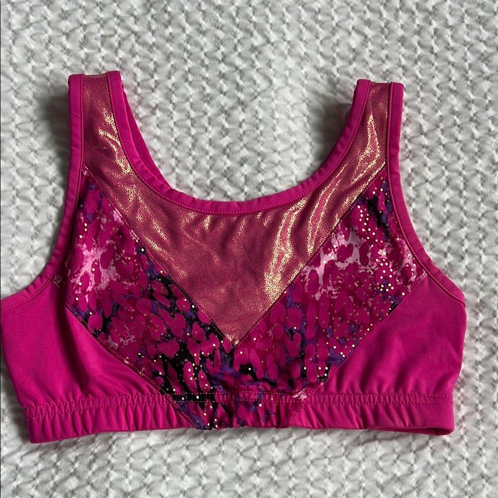 Girl’s Pink Sports Bra *